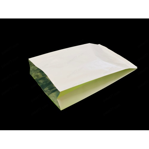 Термопакет ТРИПЛЕКС 270*80*60, трёхслойный, бумага офсетная 57 г/м2 + пэ10 г/м2 + пленка БОПП металлизированная 15 мкм (напитки 0.6л, 1л, мороженое)