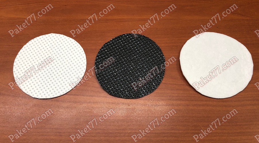 Круглые влаговпитывающие салфетки